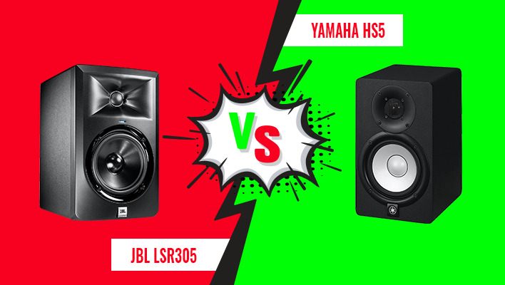 Yamaha HS5 VS JBL LSR305