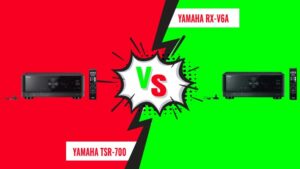 Yamaha TSR 700 vs RX V6A