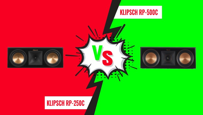 Klipsch RP-250C vs RP-500C
