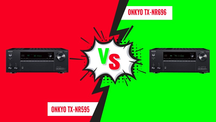 Onkyo TX NR595 vs TX NR696