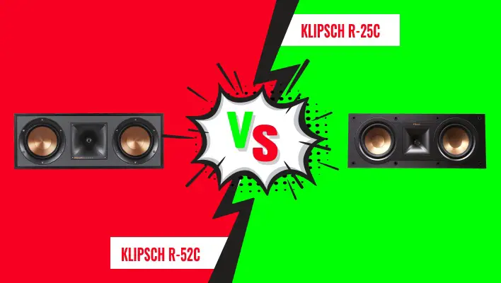 Klipsch R-52C vs R-25C