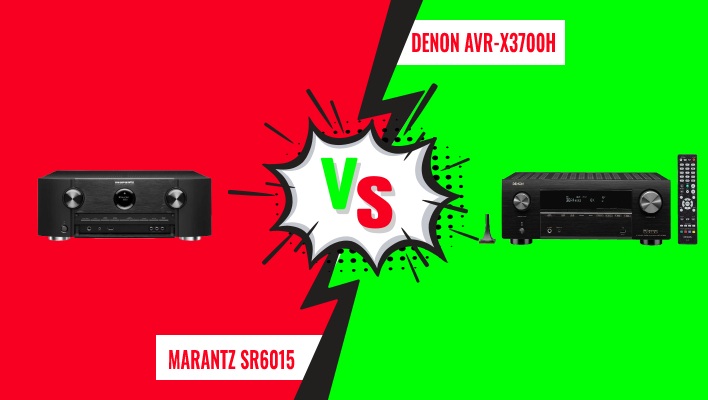 Marantz SR6015 vs Denon AVR X3700H