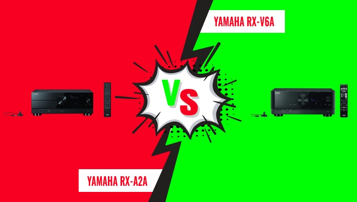 Yamaha RX A2A vs RX V6A