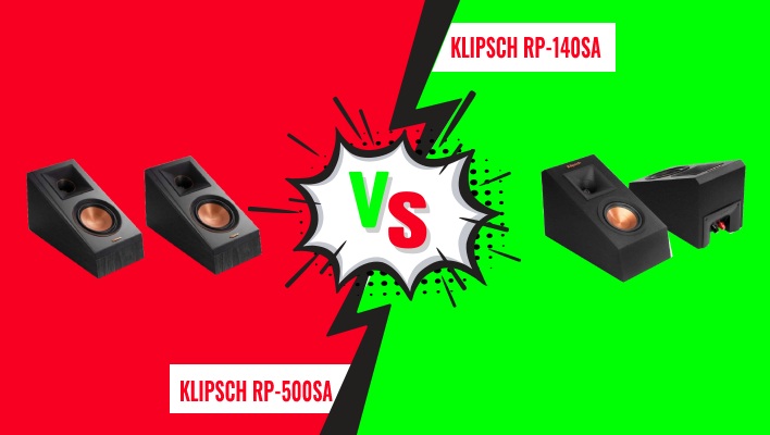 Klipsch RP-500SA vs RP-140SA