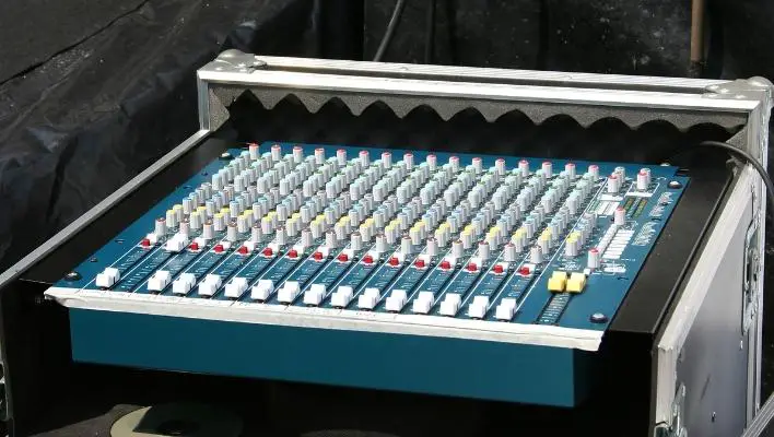 Audio Mixing Console