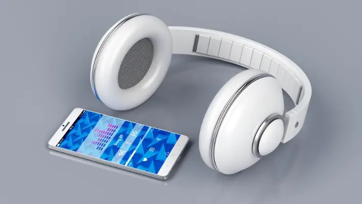Smartphone and Bluetooth Headphone
