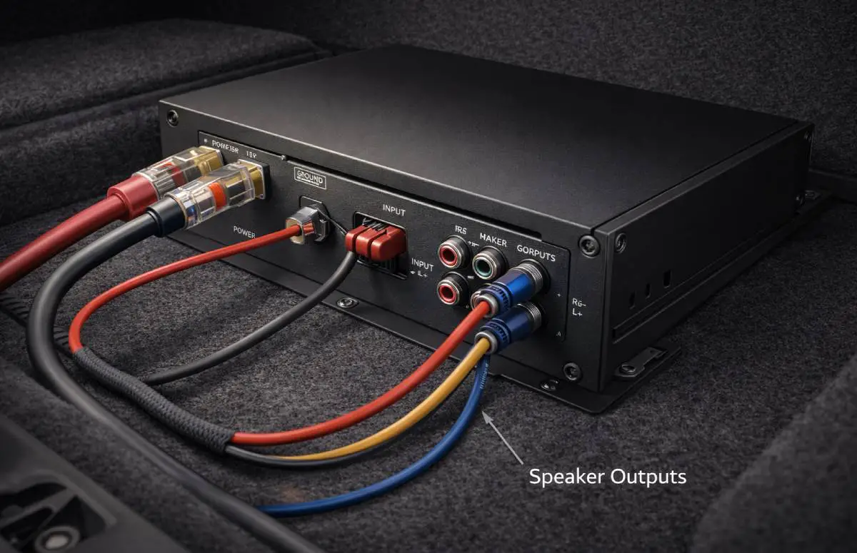 Car Audio Amplifier Wiring and Power Setup
